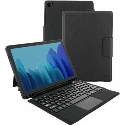 MOBILIS C2 Keyboard/Cover Case (Folio) for 27.9 cm (11") Samsung Galaxy Tab A9+ Tablet, Stylus - Black - Drop Resistant, S