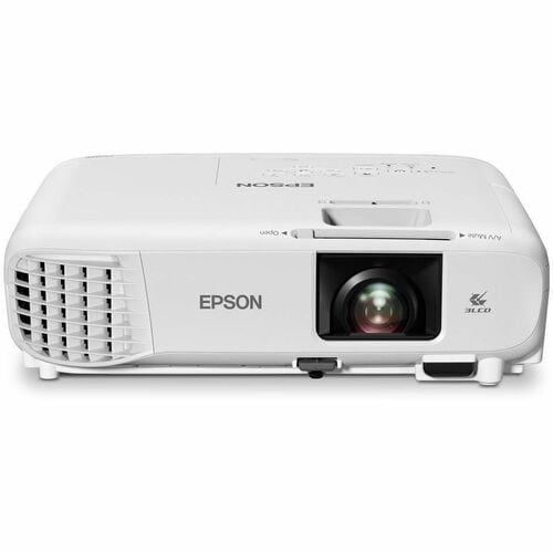 Proyector 3LCD Pórtatil Epson PowerLite E24 - 4:3 - 1024 x 768 - Frontal - 720p - 12000Hora(s) Economy Mode - XGA - 3600lm