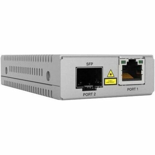 Allied Telesis Transceiver/Medienkonverter - TAA-konform - 1 Anschluss(e) - 1 x Netzwerk (RJ-45) - Twisted Pair, Glasfaser