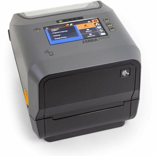 Stampante a trasferimento termico Zebra ZD621R - Monocromatico - Stampa etichette/ricevute - 10,9 cm (4,3") LCD Schermo - 