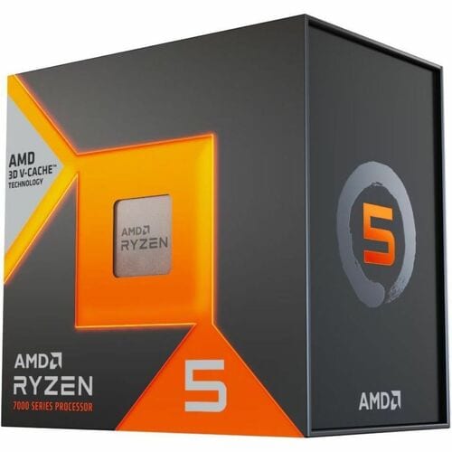 AMD Ryzen 5 7000 7500X3D Hexa-core (6 Core) 4 GHz Processor - Box - 96 MB L3 Cache - 6 MB L2 Cache - 384 KB L1 Cache - 64-