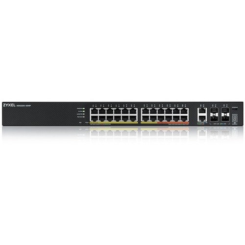 ZYXEL XGS2220 XGS2220-30HP 26 Ports Manageable Layer 3 Switch - Gigabit Ethernet, 10 Gigabit Ethernet - 100/1000Base-T, 10