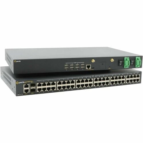 Perle IOLAN SCRC258D Device Server - TAA Compliant - 7.81 GB - Twisted Pair, Optical Fiber - 2 Total Expansion Slot(s) - 2