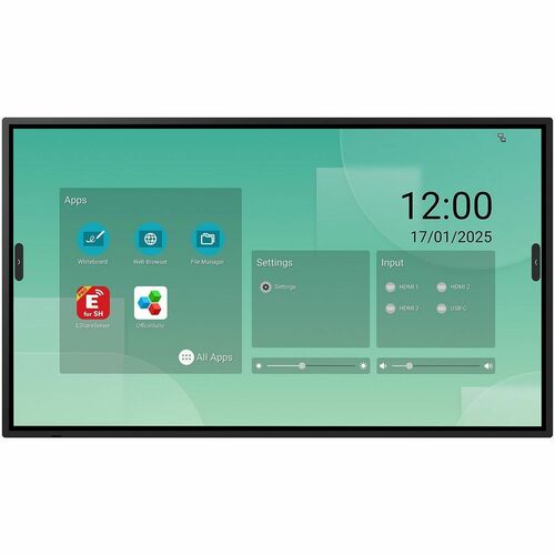 Sharp NEC Display PN-LM431 1092.20 mm 4K UHD LCD Collaboration Display - ARM Cortex A73 + A53 2.30 GHz - 8 GB - Infrared (