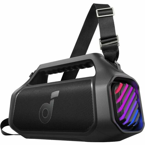 Sistema di altoparlanti soundcore Boom 2 Plus Bluetooth - 140 W RMS - Nero - Tabletop - 40 Hz a 20 kHz - Surround Sound - 