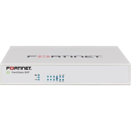 FortiGate 81F 8xGE RJ45 ports, 2xRJ45/SFP shared media WAN ports, 128GB SSD