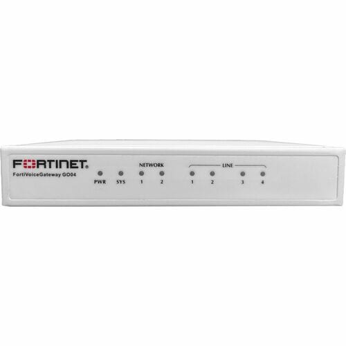 FortiVoiceGateway-GO04 Hardware plus 3 Year FortiCare Premium