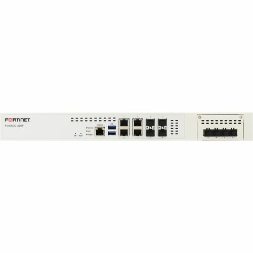 FortiADC 420F 4 x GE RJ45 ports, 4 x SFP GE ports, 4 x SFP+ 10GbE ports, 1 x 128GB SSD storage, Hardware SSL Accelerator, 