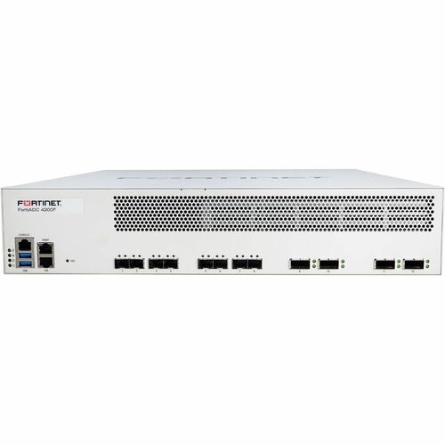FortiADC 4200F-DC Hardware plus 3 Year FortiCare Premium and FortiADC Network Security Bundle