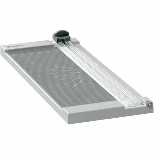 Leitz Precision Trimmer - A4 - 8 Sheet Cutting Capacity - Steel Blade - 46 mm Height x 153 mm Width x 376 mm Depth - Light