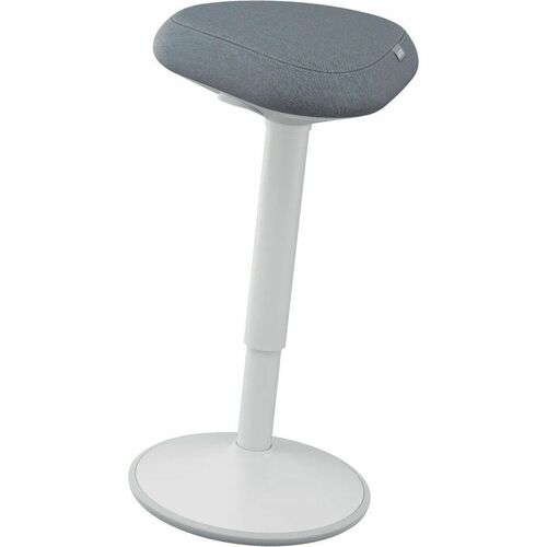 Leitz Ergo - Dual Density Foam (DDF) Seat - Rounded Base - Grey - Fabric