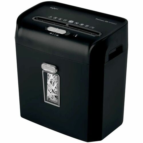 Rexel Promax RPS812 Paper Shredder - Continuous Shredder - Strip Cut - 9 Per Pass - for shredding Paper - 6 mm Shred Size 