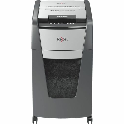 Rexel Optimum AutoFeed+ 225M Paper Shredder - Continuous Shredder - Micro Cut - 8 Per Pass - for shredding Credit Card, Pa