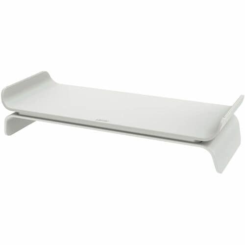 ACCO Ergo Height Adjustable Monitor Stand - Up to 68.6 cm (27") Screen Support - 11.2 cm Height x 20.9 cm Width x 43.8 cm 