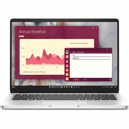 Dell Pro 14 PC14250 14" Notebook - Full HD Plus - 60 Hz - Intel Core Ultra 5 225U - 16 GB - 512 GB SSD - Platinum Silver, 