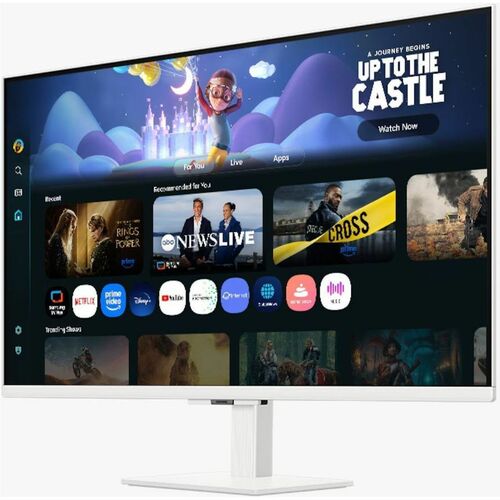 Samsung S27FM501EE 27" Class Full HD Smart LCD Monitor - 16:9 - Warm White - 27" Viewable - In-plane Switching (IPS) Techn