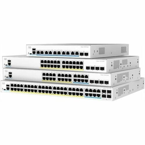 Cisco 1300X C1300X-24NGU-4X 24 Ports Manageable Ethernet Switch - Gigabit Ethernet, 10 Gigabit Ethernet, 5 Gigabit Etherne