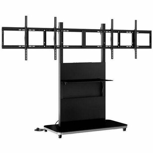 HAGOR Monitorständer - Bildschirmgröße: Bis zu 165,1 cm (65 Zoll) - 80 kg TragfähigkeitDisplay Type Supported: - Boden - S