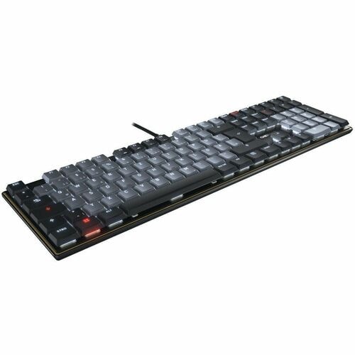 Tastiera gaming CHERRY MX25500Full-size - Cavo Connettività - USB Type-C Interfaccia - LED - Inglese (US) - Nero - CHERRY 
