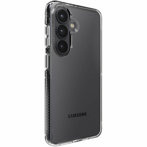 ZAGG Crystal Palace Case for Samsung Galaxy S26 Smartphone - Textured Edges, Textured Grip - Clear - Drop Resistant, Yello