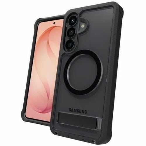 ZAGG Rainier Rugged Case for Samsung Galaxy S26+ Smartphone - Black - Impact Resistant, Drop Resistant, Impact Absorbing -