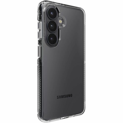 ZAGG Crystal Palace Case for Samsung Galaxy S26 Smartphone - Textured Edges, Textured Grip - Clear - Drop Resistant, Yello