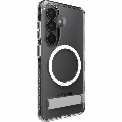 ZAGG Crystal Palace Snap Case for Samsung Galaxy S26 Smartphone - Textured Edge, Textured Grip - Transparent - Drop Resist