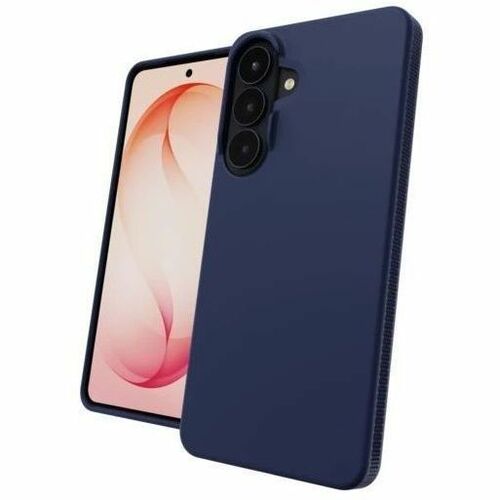 ZAGG Milan Snap Case for Samsung Galaxy S26+ Smartphone - Textured Edges, Textured Grip - Navy - Drop Resistant, Slip Resi