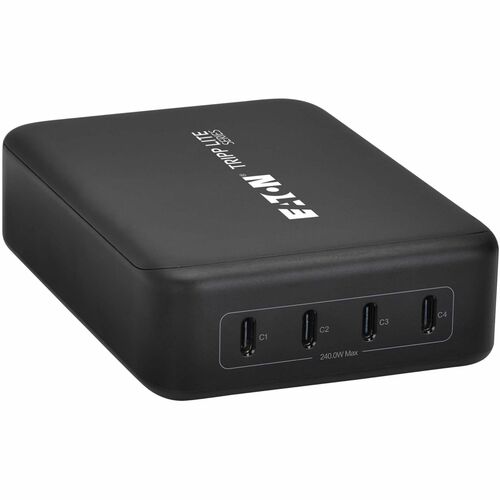 Tripp Lite series U280-004-240C4 240W Charging Station - 240 W - North America - 3 ft Cable - 120 V AC, 230 V AC Input - 5