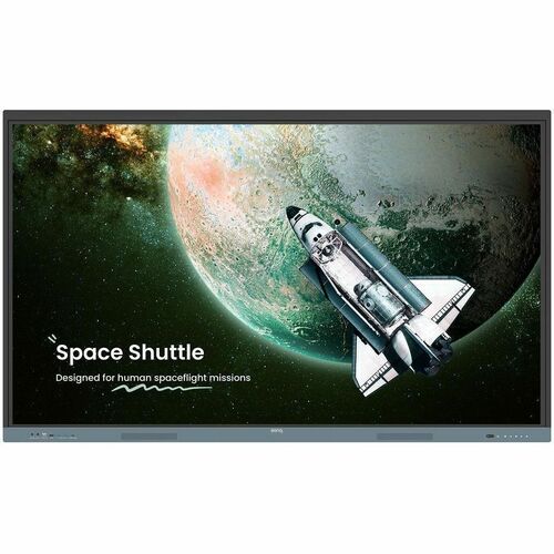 BenQ Board Essential RE7504 1905 mm 4K UHD LCD Collaboration Display - ARM Cortex A73 + A53 - 8 GB - Infrared (IrDA) - Tou