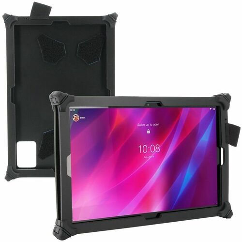 MOBILIS RESIST Rugged Carrying Case Lenovo Tablet - Black - Drop Resistant, Shock Resistant, Shock Absorbing, Impact Resis