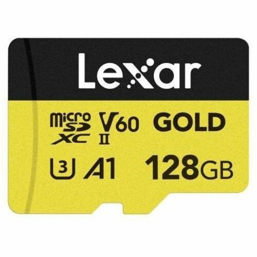 Lexar Professional 128 GB UHS-II (U3) V60 microSDXC - 280 MB/s Read - 100 MB/s Write - 10 Year Warranty