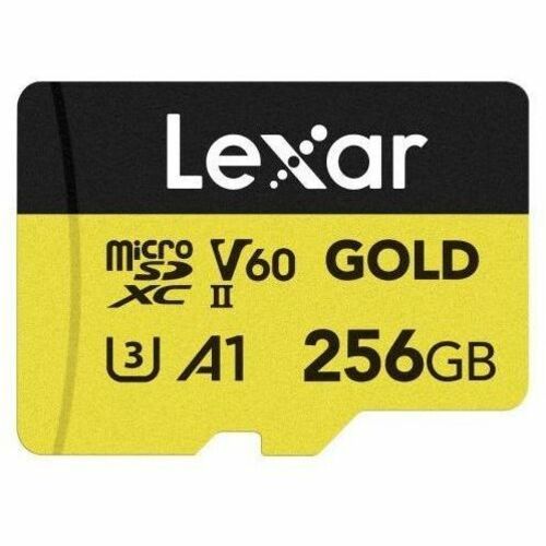 Lexar Professional 256 GB UHS-II (U3) V60 microSDXC - 280 MB/s Read - 180 MB/s Write - 10 Year Warranty