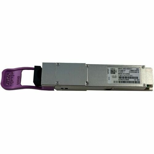 Cisco QSFP - für Datenvernetzung, Optisches Netzwerk - Glasfaserleitung - 1296 nm Wavelength - Singlemode - 100 Gigabit Et