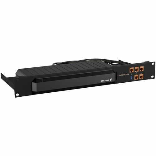 Étagère RACKMOUNT.IT 1.3U Montable en rack pour Routeur, Système d'alimentation, Antenne Profondeur de Rail - Jet Noir