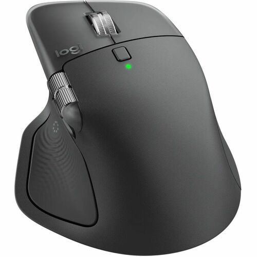 Logitech MX Master 4 鼠标 - 蓝牙/射频 - C型 USB, A 型 USB - 暗视野 - 8 按钮 - 珍珠白 - 无线 - 10 m - 2.40 GHz - 可充电 - 8000 dpi - 滚轮, 姆指旋轮
