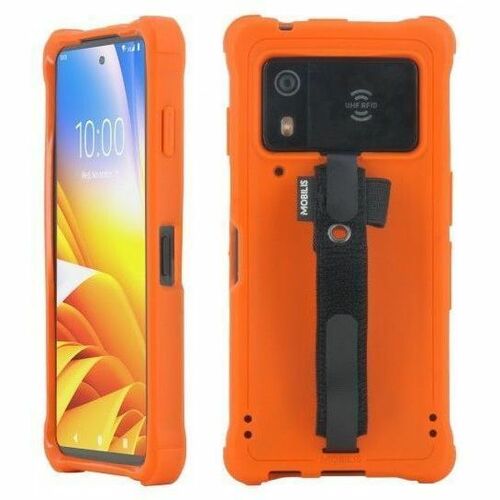 MOBILIS PROTECH Rugged Carrying Case Zebra Mobile Computer - Safety Orange - Drop Resistant, Shock Resistant, Dust Resista