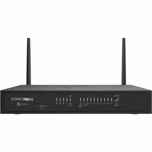 SonicWall TZ280W Network Security/Firewall Appliance - Intrusion Prevention - 8 Port - Gigabit Ethernet - 2.50 Gbit/s Fire