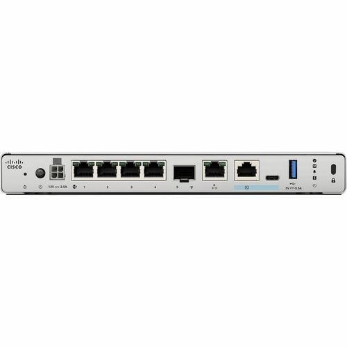 Cisco Secure 220 Network Security/Firewall Appliance - Intrusion Prevention - 4 Port - 1000Base-T - Gigabit Ethernet - 2 G