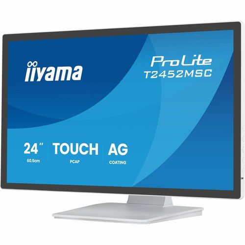 iiyama ProLite T2452MSC-W1AG 24 Zoll Klasse LCD-Touchscreen-Monitor - 16:9 Format - 5 ms Reaktionszeit - 61 cm (24 Zoll) V