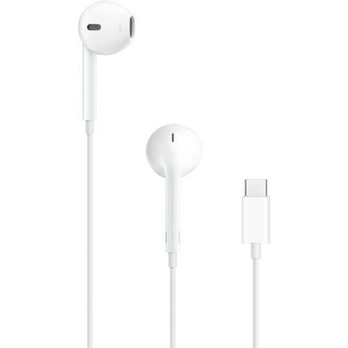 Apple EarPods Earbud Stereo Earset - Binaural - In-ear - USB Type C