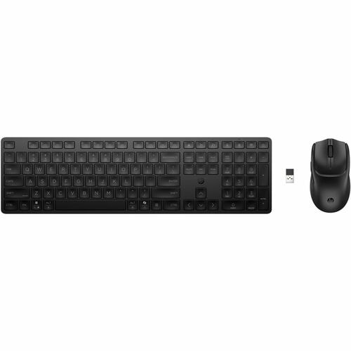 Clavier et souris HP 495C - Français - USB Type A Piston plongeur Sans fil Bluetooth/RF 2,40 GHz Clavier - Couleur du clav