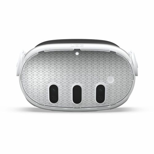 Urban Armor Gear Scout Rugged Case for Meta VR Headset - HEX Design - Ice Clear - Scratch Resistant, Dust Resistant, Shock