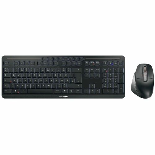 CHERRY STREAM DESKTOP JD-857K Keyboard & Mouse - German - USB 2.0 Type A SX Wired/Wireless Bluetooth/RF 5.2 2.40 GHz Keybo