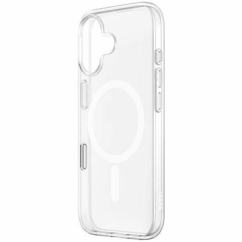 Belkin SheerForce Clear Series Case for iPhone 17 - For Apple iPhone 17 Smartphone - Textured Side - Clear - Glossy - Yell