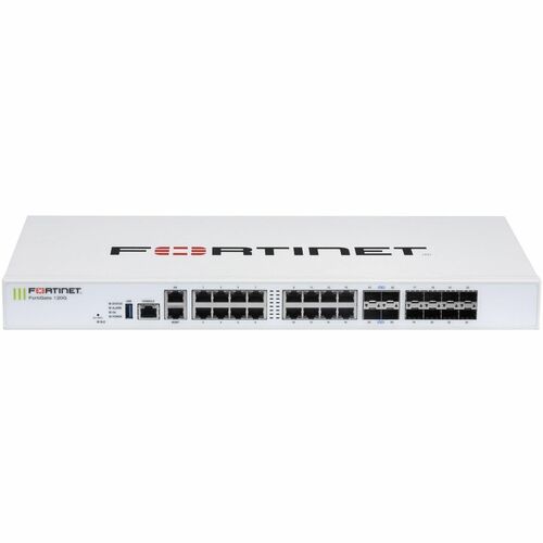 Fortinet FortiGate FG-120G Wired Network Security/Firewall Appliance - AI/ML Security - 16 Port - 10/100/1000Base-T - 10 G