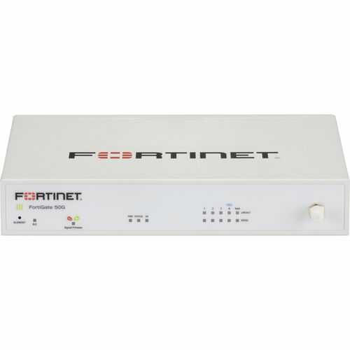 Fortinet FortiGate FG-50G Network Security/Firewall Appliance - Intrusion Prevention - 5 Port - 1000Base-T - Gigabit Ether