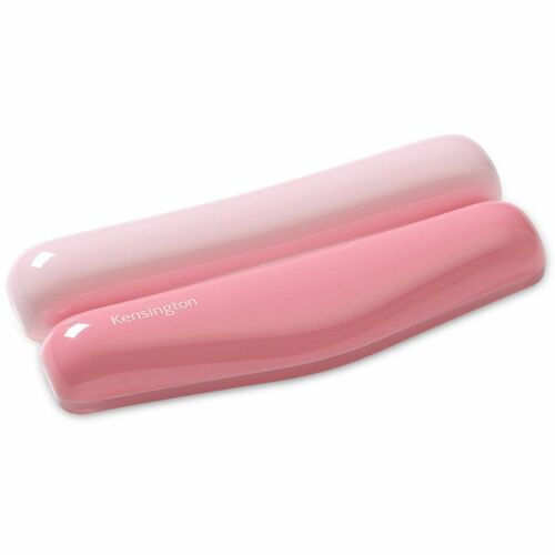Kensington Duo Gel Wrist Rest - 0.76"" (19.30 mm) Height x 6.69"" (170 mm) Width x 3.09"" (78.50 mm) Depth - Pink - Polyur