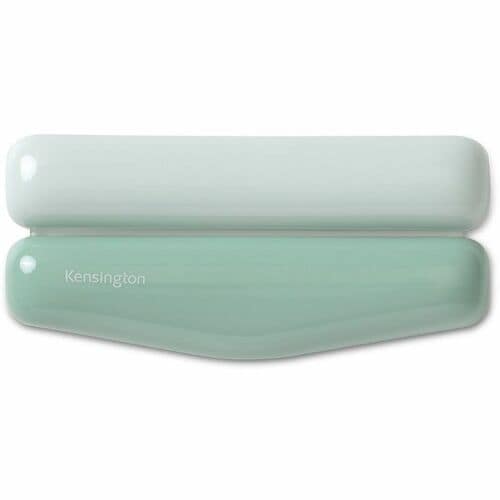 Kensington Duo Gel Wrist Rest - 0.76"" (19.30 mm) Height x 6.69"" (170 mm) Width x 3.09"" (78.50 mm) Depth - Green - Polyu