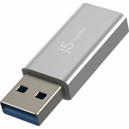 j5create JUCX45 Data Transfer Adapter - 1 - 1 x USB 3.2 (Gen 2) Type A - Male - 1 x USB 3.2 (Gen 2) Type C - Female - Blac